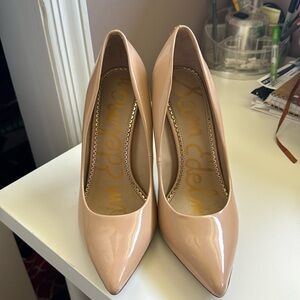 Sam Edelman Stiletto 4 inch heels, glossy finish